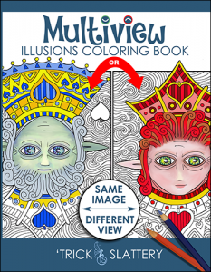 Multiview Illusions Coloring Book
